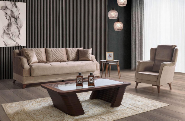 Sofagarnitur 3+1 Sëtzer Sëtzgrupp Modern Relax Sëtzgeleeënheet Miwwelen Nei Luxus EU