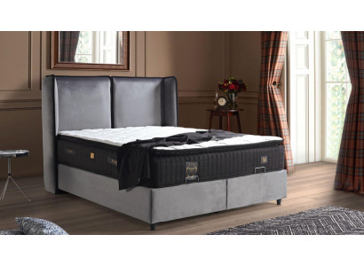 Bett Design Better Luxus Boxspring Polster Schlofkummer Miwwelen Neit Modern Sëlwer