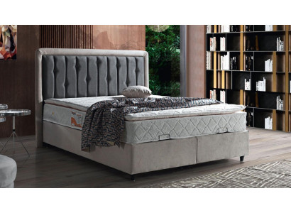 Bett Design Duebelbett Luxus Better Polster Schlofzëmmer Miwwelen 180x200