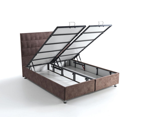 Bett Design Better Luxus Bettkascht Polsterschlofkummer Miwwelen Stoff 160x200