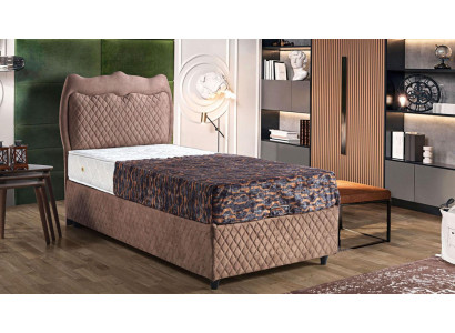 Bett Design Better Luxus Better Polster Schlofkummer Miwwelen Braun 90x190cm