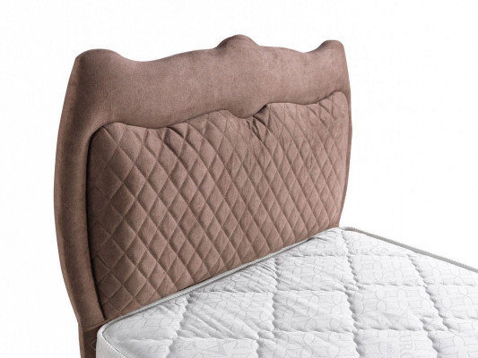 Bett Design Better Luxus Better Polster Schlofkummer Miwwelen Braun 90x190cm