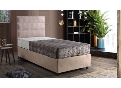 Luxuriéis Bett Exklusiven Design a Héichwäerteg Schlofzëmmermiwwelen Luxus 90x190