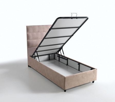 Luxuriéis Bett Exklusiven Design a Héichwäerteg Schlofzëmmermiwwelen Luxus 90x190