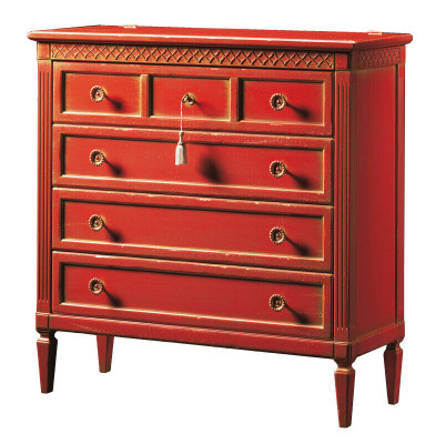 Italienesch Ariichtung Sideboard Landhaus Kommode Schiefer Möbel Massiv