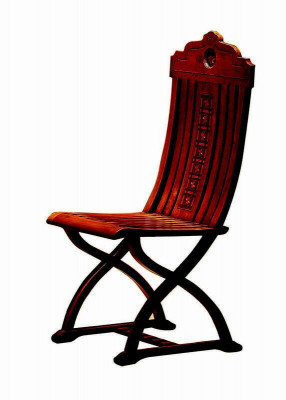 Iesszëmmer Massivholz Lounge Sitz Polsterstull Holz Nei Landhaus Fauteuil Stull 1x