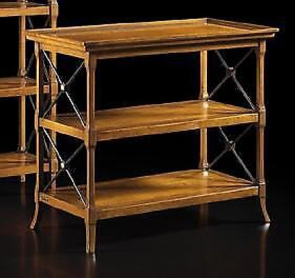 Ständer Ablage Niewentafel Italienesch Miwwelen Regal Holz Schief Schiefcher Nei