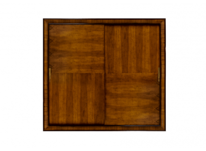 Kleederkierch Braun Holz Miwwelen Schaf Design Luxus Schwebedieren Schiefen Nei