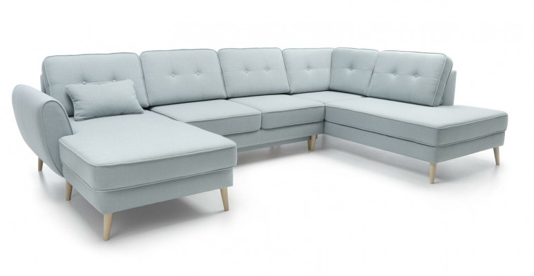 Wunnzëmmer Miwwelen Ecksofa Textilsofa Design Sofa Ecksofaen U Form Modern Polsterung