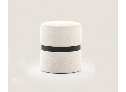 Designer wäisse Polsterhocker Schlofzëmmermiwwelen moderne Säitenhocker