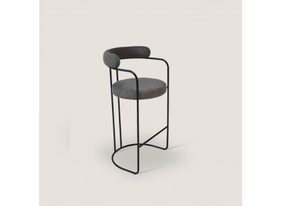 Groe Léiwe Edelstahl Barhocker Designer Bar Miwwel Stull Hocker Gestell