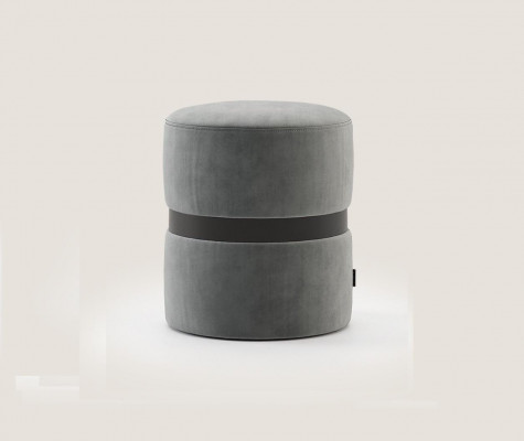 Moderner grousse-graue Hocker Luxus Bäistehocker Schlofkummer Miwwelen Stil Neit