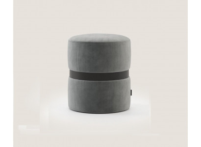 Moderner grousse-graue Hocker Luxus Bäistehocker Schlofkummer Miwwelen Stil Neit
