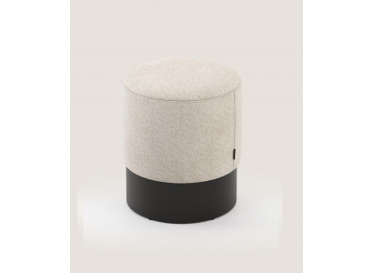 Designer-Pouf Stilvolle Foussocker Textilhocker Sëtz Schlofzëmmermiwwel