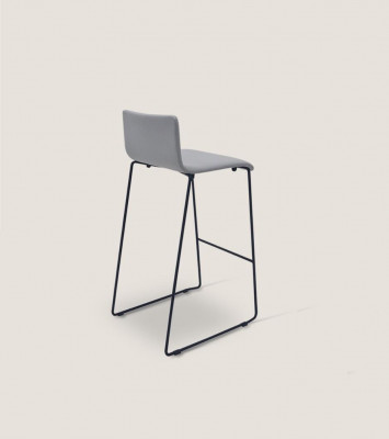 Héije groer Barhocker Luxus Stillen Polsterbezug Designer Miwwel Stil