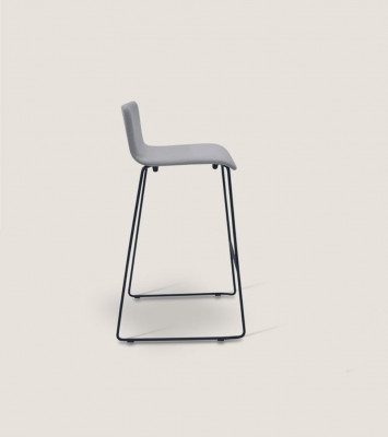 Héije groer Barhocker Luxus Stillen Polsterbezug Designer Miwwel Stil