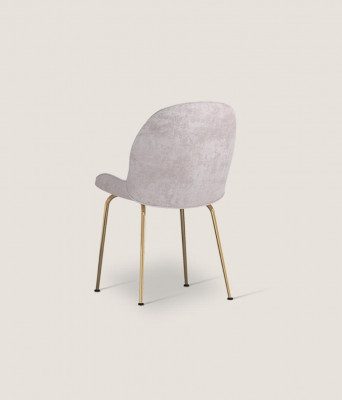 Hellgréng Iesszëmmer Stull Designer Polstersäll Moderne Eenzelsëtz.