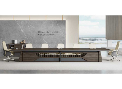 Modernen Konferenztisch Computerdësch Miwwelen Versammlungstisch Nei