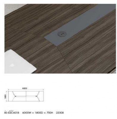 Modernen Konferenztisch Computerdësch Miwwelen Versammlungstisch Nei