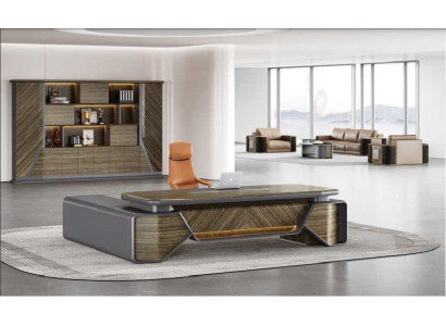 Design Eckschreibtisch Büro Ariichtung Zëmmer Miwwelen Dësch Büro-Miwwelen