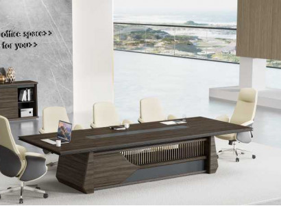 Büro Miwwelen Moderner Brongen Dësch fir Konferenzen Luxus Versammlungendësch Nei