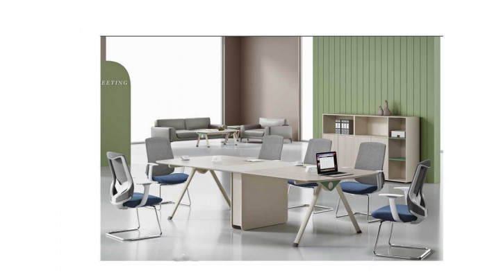 Design Konferenztabell Luxus Dësch Büro Ariichtung Miwwelen Computerdësch
