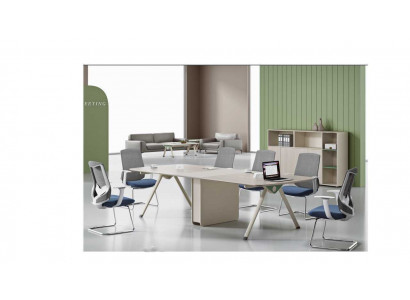 Design Konferenztabell Luxus Dësch Büro Ariichtung Miwwelen Computerdësch