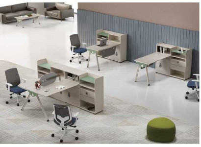 Design-Eckschreibtisch Büroerausrüstung Miwwel Schreifdëscher Miwwel.