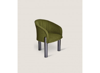 Luxus Gréng Fauteuil Einsëtzeger Modern Polstersëtz Stull Wunnzëmmer Miwwelen