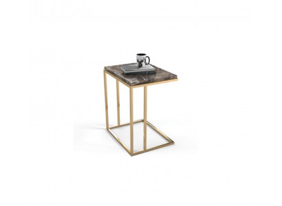 Moderne Edelstol Säitentabell Wunnzëmmer Table Basse Designer Miwwelen