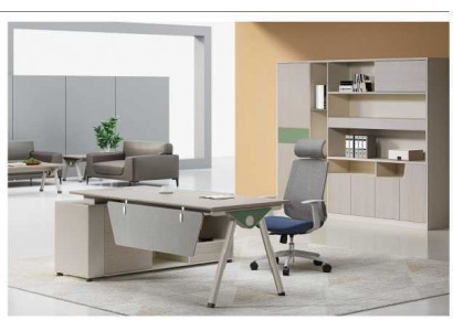 Eckschreifdësch Modern Büro Miwwelen Luxus Design Büro Ariichtung