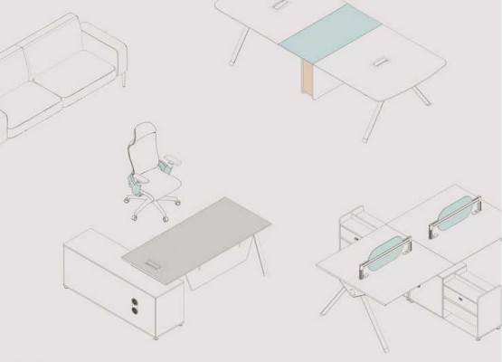 Eckschreifdësch Modern Büro Miwwelen Luxus Design Büro Ariichtung