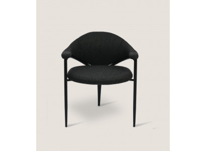 Schwaarzen Designer Still Luxus Iesszëmmer Eensëtzer Modern Ariichtung