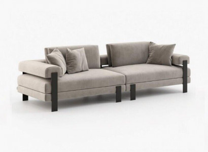 Wunnzëmmer Sofa 2 Sëtzer Luxus Designer Couch Polstersofa Modern Nei