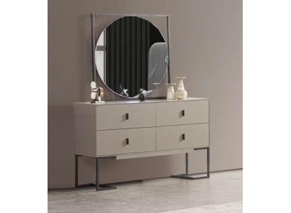 Make-up Dësch mat Spigel Luxus Modern Komoud Schlofkummer Dësch
