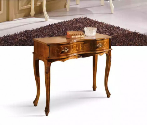 Klassesche Konsolendësch Luxus Holzmiwwelen Schlofzëmmer Niewemiwwel