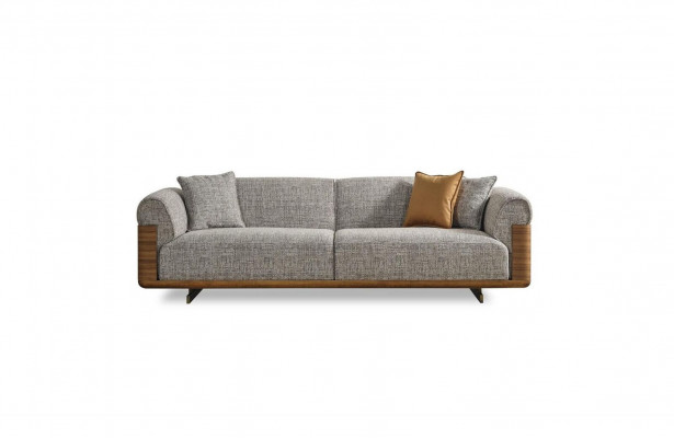 Couchen Polstersofa Gro Komplette Dräisëtzer Still Modern 2tlg Canapéen