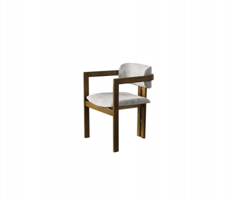 Garnitur Iessdësch Ieëck Iessgrupp Set 7 gliddeg Iesszëmmer Braun Holz