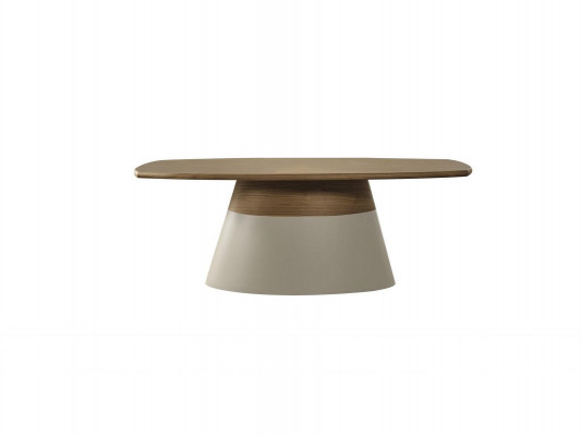 Iesszëmmerdësch Iessdësch Dësch Iesseck Iesszëmmer 208 cm Holz Braun