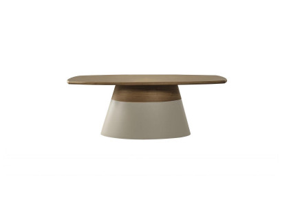 Iesszëmmerdësch Iessdësch Dësch Iesseck Iesszëmmer 208 cm Holz Braun