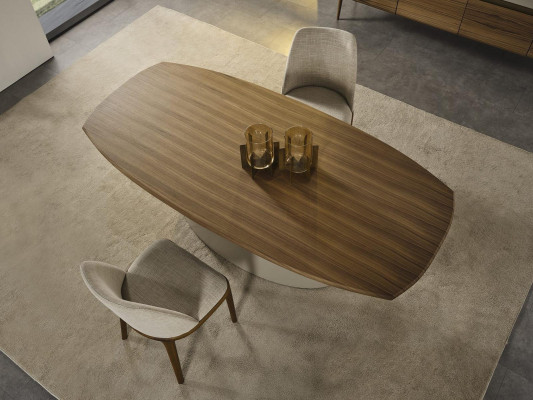 Komplett Iess-Eck Iessgrupp Iessdësch Set 8tlg Iesszëmmer Braun Holz Nei