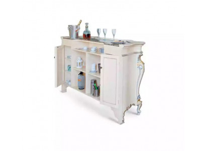 Bar-Theke Wäiss Bar-Theke Klassesch Stil Bar-Theke Holz-Theke Bar