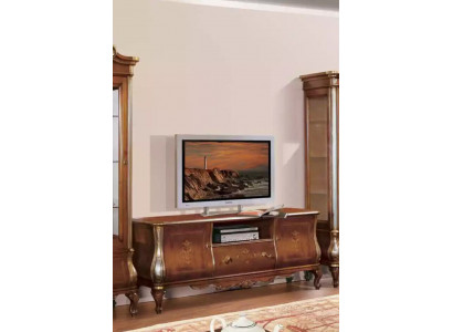 Brongt TV-Regal RTV-Sideboard Wunnzëmmer Miwwelen Holz Stee Kummerdéier