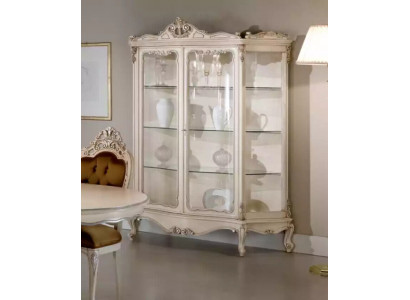 Vitrine Glas Schaf Vitrigen Wunnzëmmer Holz Anrichte Luxus Miwwelen Nei