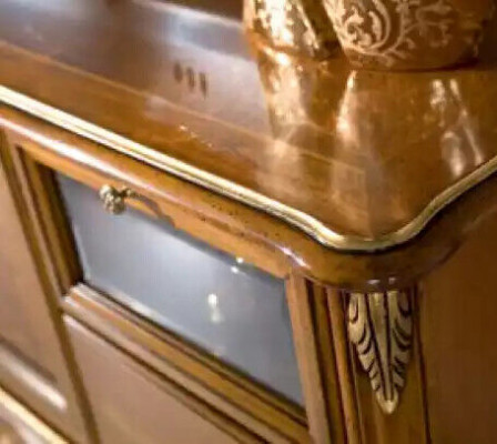 Wunnwand Vitrin Konsole Schafwand Klassesch Wand Wunnzëmmer Nei