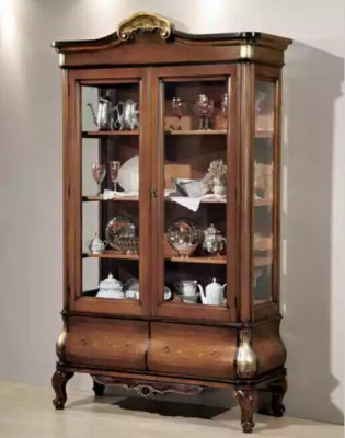 Luxus Vitrin Aussergewéinlech Miwwelen Schaf Vitrinen Glas Holz Schief Nei
