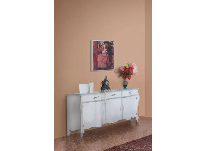 Klassesch Kommod Holz Sideboard Schaf Schief Italienesch Miwwelen