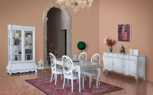 Klassesch Kommod Holz Sideboard Schaf Schief Italienesch Miwwelen