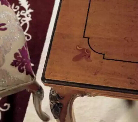 Komplett Set Iessdësch 4x Stullen Iesszëmmer Set Iess Grupp Holz Dësch 5teilig