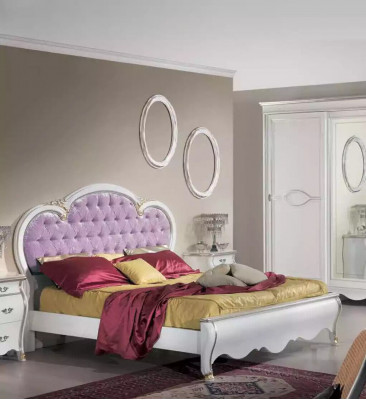 Bettpolsterung Design Luxus duebel Chesterfield Hotelbrietere Massivholzmöbel Bett
